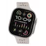 Decoded Silicone Ares O Band – Silikoninis dirželis, skirtas Apple Watch 44/46/49 mm (molio spalva)
