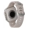 Decoded Silicone Ares O Band – Silikoninis dirželis, skirtas Apple Watch 44/46/49 mm (molio spalva)