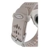 Decoded Silicone Ares O Band – Silikoninis dirželis, skirtas Apple Watch 44/46/49 mm (molio spalva)