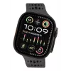 Decoded Silicone Ares O Band - Silikoninis dirželis, skirtas Apple Watch 44/46/49 mm (juodas)