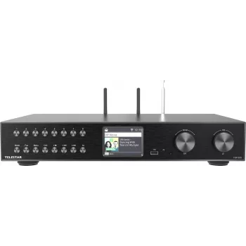 Telestar TOP 500 Juodas Daugiafunkcis Radijo Imtuvas HiFi Modulis (5700500)