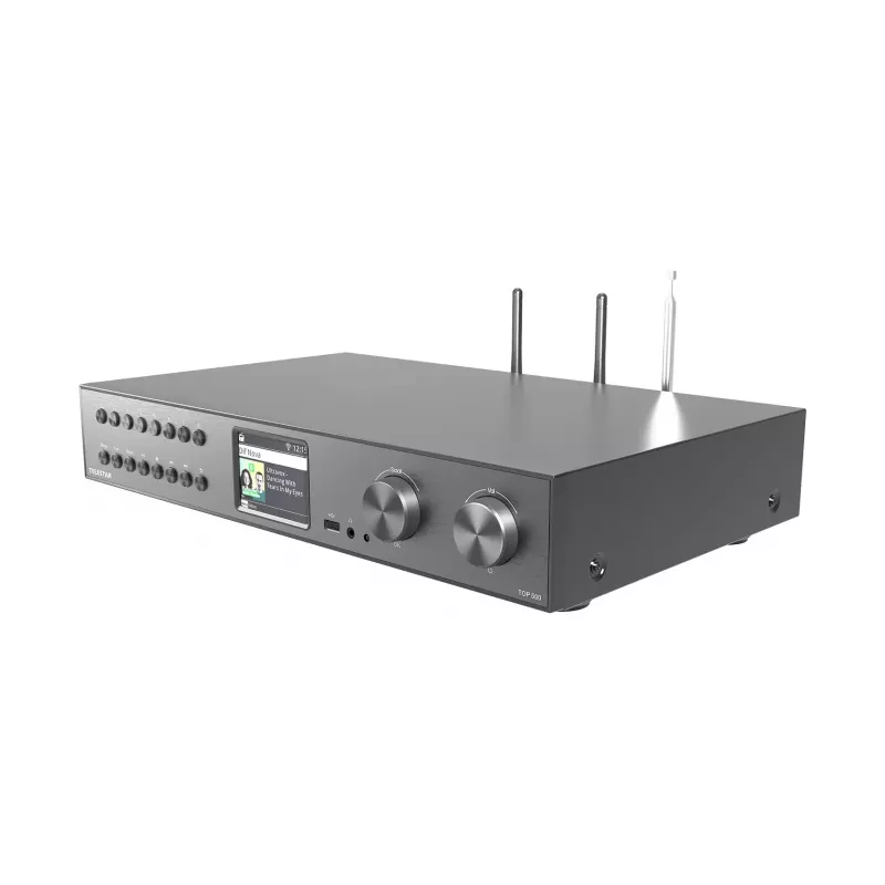 Telestar TOP 500 Juodas Daugiafunkcis Radijo Imtuvas HiFi Modulis (5700500)