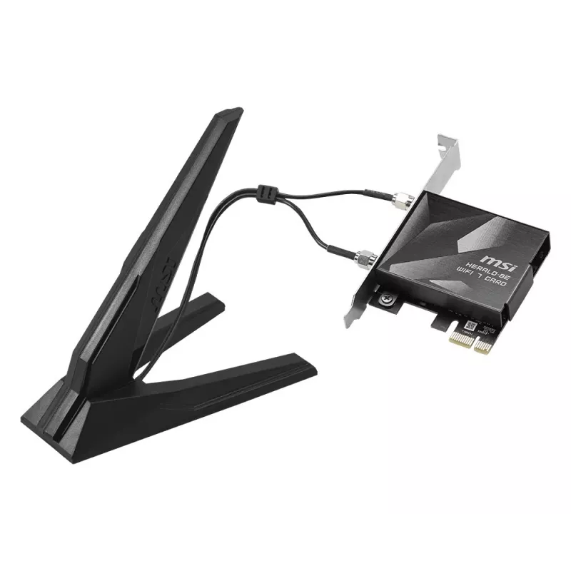 Tinklo plokštė Herald BE9400 WiFi 7 PCIe