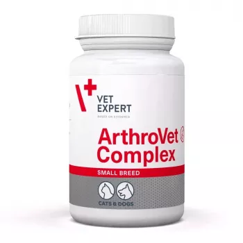 VETEXPERT ArthroVet Collagen Small breed – papildas šunims ir katėms – 60 tablečių