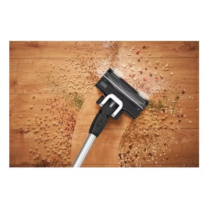 Black & Decker BSV520BRP-QW belaidis siurblys / elektrinis šluotražis, baterija, be maišelio, 0,65 l, 2 Ah