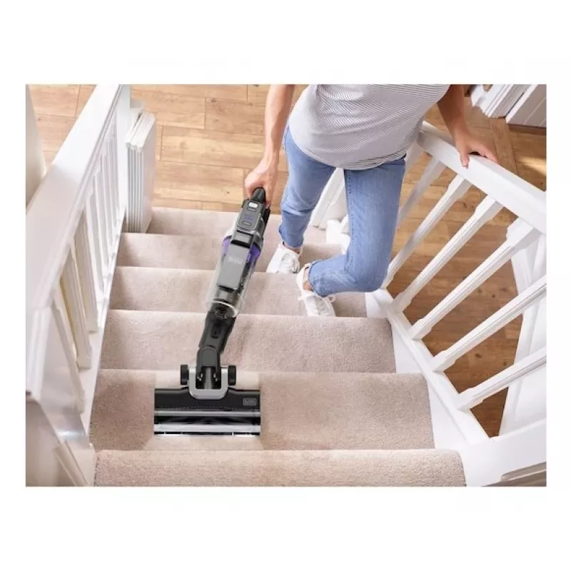 Black & Decker BSV520BRP-QW belaidis siurblys / elektrinis šluotražis, baterija, be maišelio, 0,65 l, 2 Ah