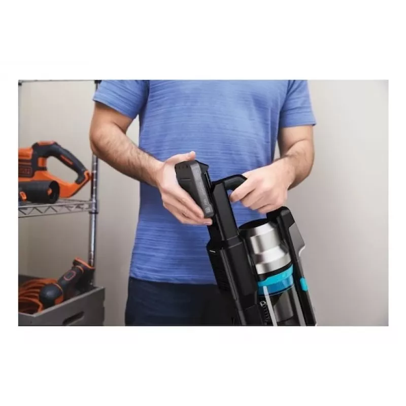 Black & Decker BSV520BRB-QW belaidis siurblys / elektrinis šluotražis 0,65 L 2 Ah mėlynas