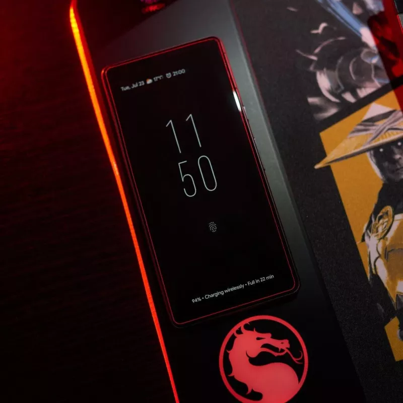 Numskull pelėdėlis Mortal Kombat su belaidžiu įkrovimu 30x80cm