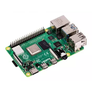 Raspberry Pi 4B plokštė 1,5 GHz / 8 GB / USB 3.0 / microHDMI / BT / WiFi