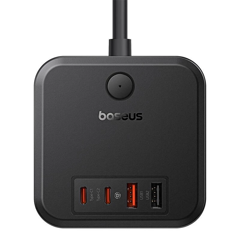 Baseus PowerCombo Universalus maitinimo blokas patalpoms Juodas