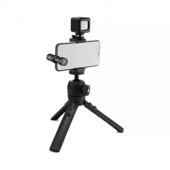 RØDE Vlogger Kit iOS trikojis mobiliesiems telefonams 3 kojos Juoda