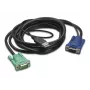 APC KVM kabelis - USB, HD-15 (VGA)