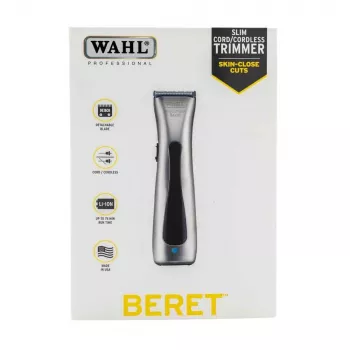 Wahl 08841-66 ProLithium Beret profesionalus plaukų kirpimo aparatas - sidabrinis/juodas