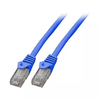 EFB RJ45 Patch kabelis Cat.5e U/UTP LSZH CCA AWG24/7 Mėlynas 25m