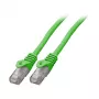EFB RJ45 Patch Cable Cat.5e U/UTP LSZH CCA AWG24/7 žalias 15m