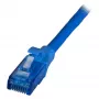 EFB RJ45 Patch Laidas Cat.6A U/UTP LSZH Premium 500MHz Mėlynas 0,15m