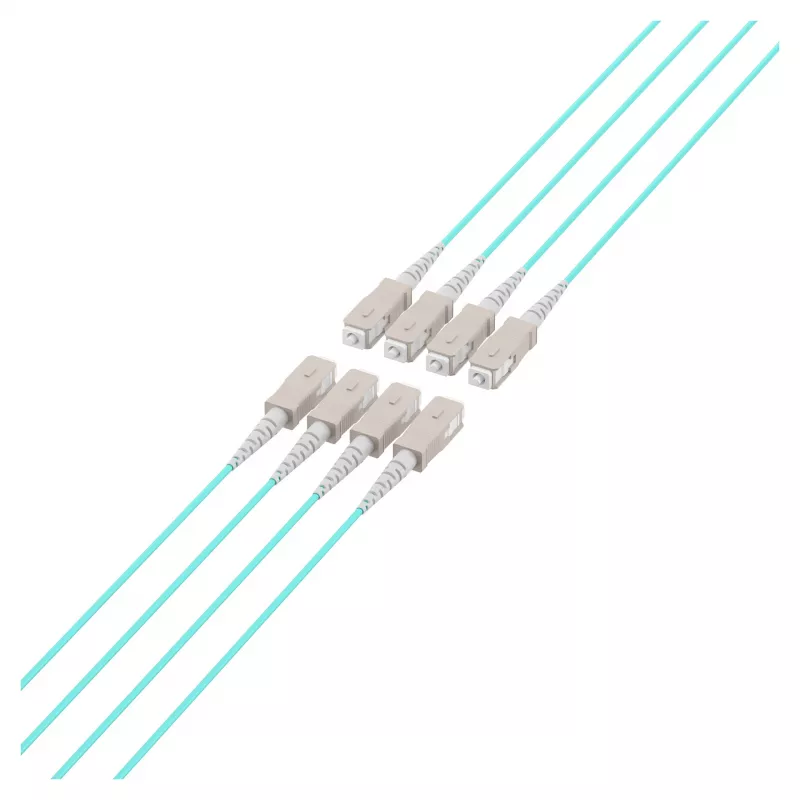 EFB magistralinis kabelis U-DQ(ZN)BH OM3 8G (1x8) SC-SC 180m Dca LSZH