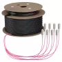 EFB magistralinis kabelis U-DQ(ZN)BH OM4 8G (1x8) SC-SC 170m Dca LSZH