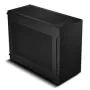 Lian Li x DAN Cases A4-H2O kompiuterio korpusas, Mini-ITX, su PCIe 5.0 keltuvu - juodas