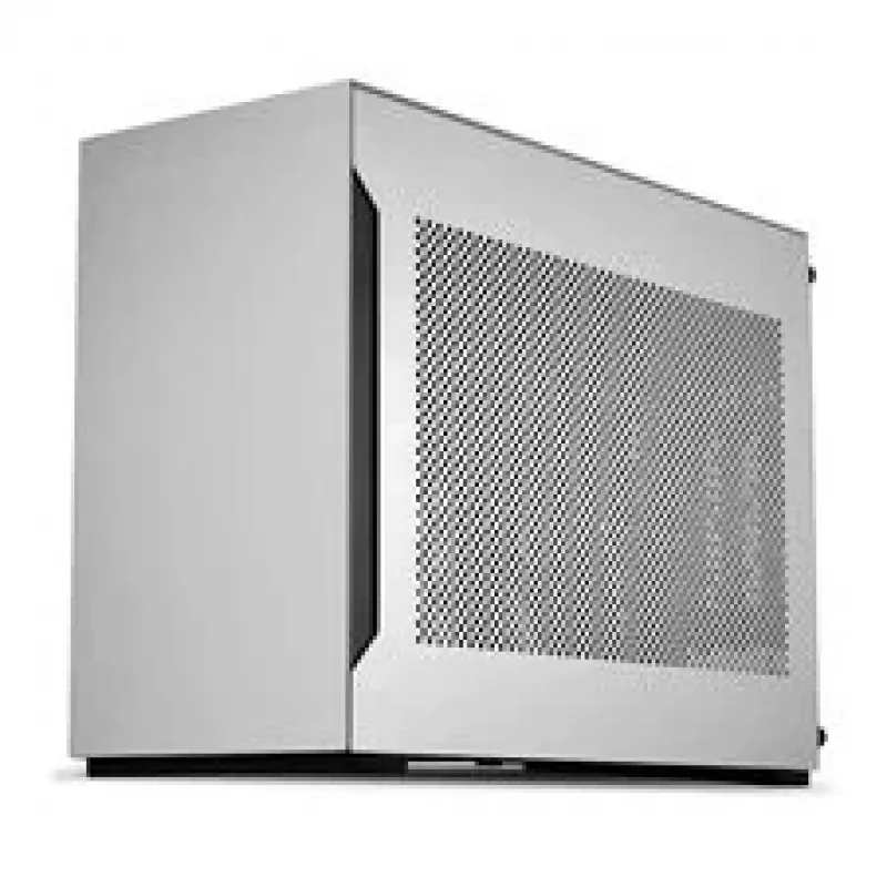 Lian Li x DAN Cases A4-H2O korpusas, Mini-ITX, PCIe 5.0 lankstus kabelis - sidabrinis