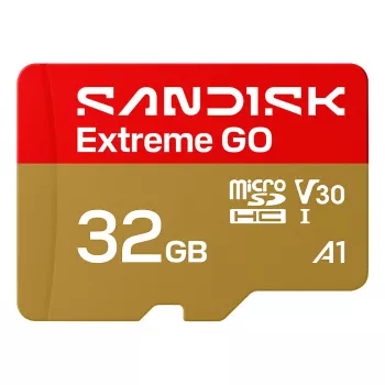 SanDisk Extreme Go 32GB microSDHC UHS-I atminties kortelė 100MB/s