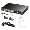 Cudy GS1026PS2 24+2P PoE+ SFP jungiklis