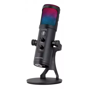 Deltaco Gaming RGB srautinio perdavimo mikrofonas juodas