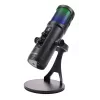 Deltaco Gaming RGB srautinio perdavimo mikrofonas juodas