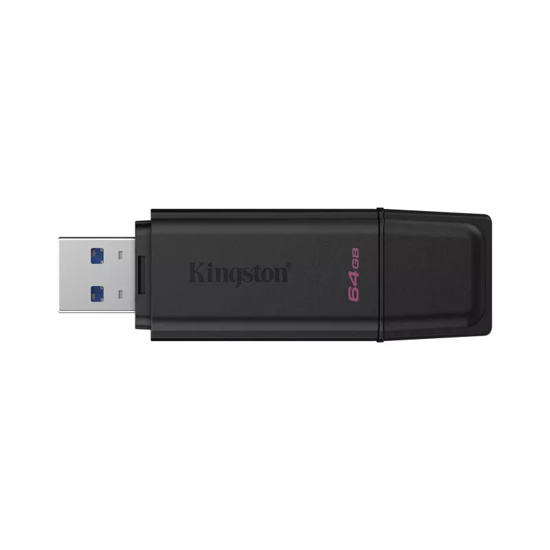 Kingston DataTraveler Exodia 64GB USB 3.2 Gen 1 juoda laikmena