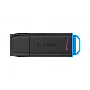 Kingston DataTraveler Exodia 128GB USB 3.2 Gen 1 atmintukas juodas/mėlynas