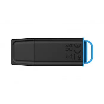 Kingston DataTraveler Exodia 128GB USB 3.2 Gen 1 atmintukas juodas/mėlynas