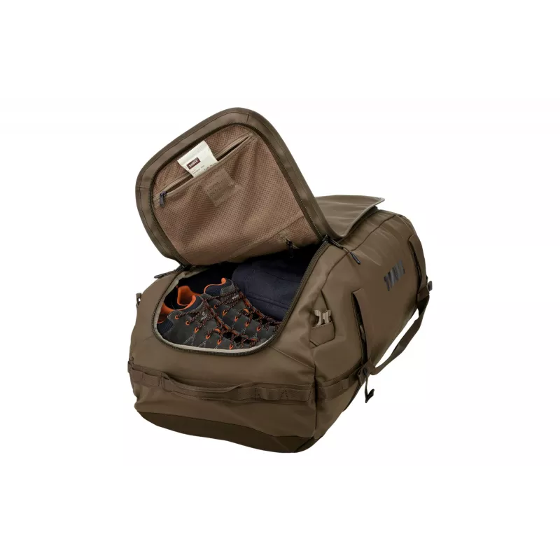 Thule Chasm 90L kelioninis krepšys-duffel giliai chaki spalvos