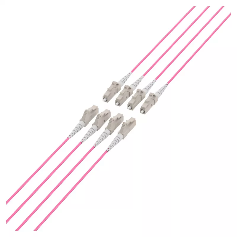 EFB magistralinis šviesolaidinis kabelis U-DQ(ZN)BH OM4 8G (1x8) LC-LC 80m Dca LSZH