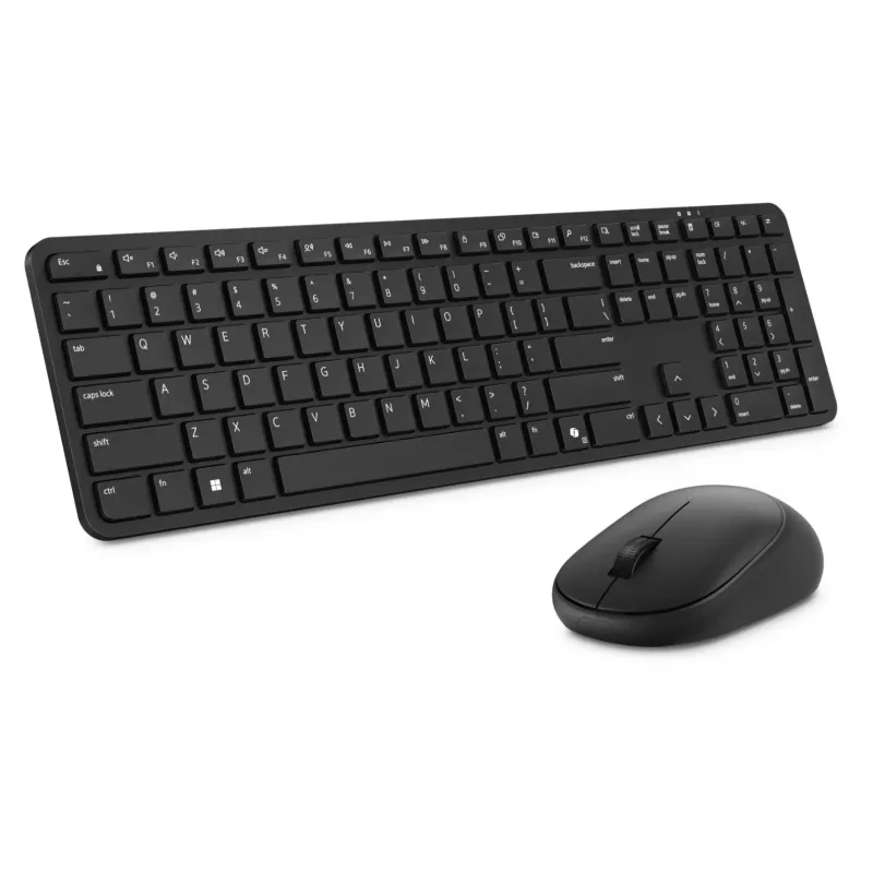 Belaidis klaviatūros ir pelės rinkinys Dell Pro 5 KM526 – rusiškas QWERTY išdėstymas, juoda