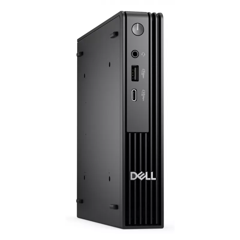 DELL Pro QCM1255 AMD Ryzen™ 3 PRO 8300GE 8 GB DDR5-SDRAM 512 GB SSD Windows 11 Pro Micro PC mini kompiuteris juodas
