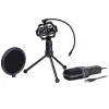 Tracer 46419 Digital USB Pro kondensatorinis mikrofonas su stovu