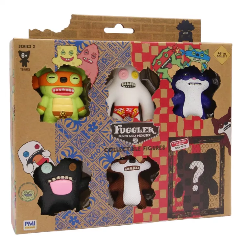 Fuggler S2 Figūrėlės - 6 vnt. Deluxe Dėžutė (Asortimentas)