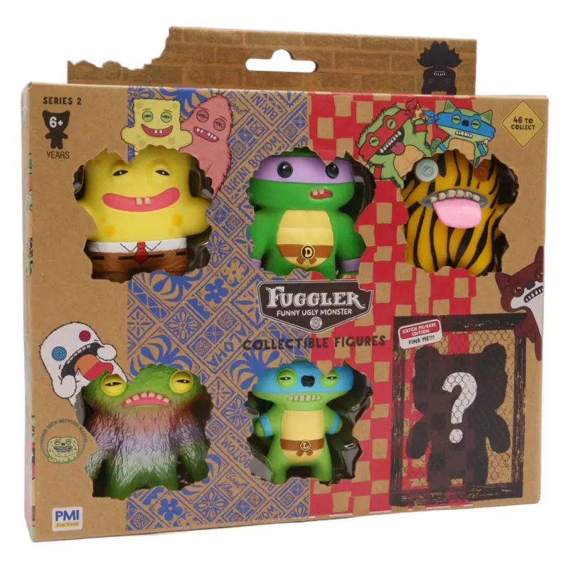 Fuggler S2 Figūrėlės - 6 vnt. Deluxe Dėžutė (Asortimentas)