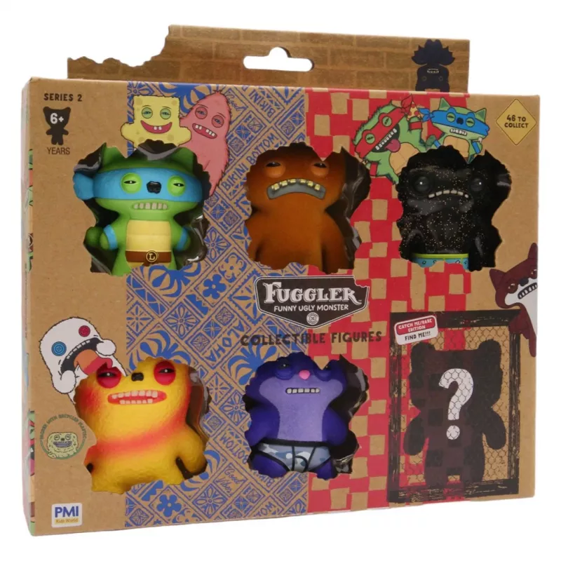Fuggler S2 Figūrėlės - 6 vnt. Deluxe Dėžutė (Asortimentas)