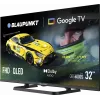 Blaupunkt QLED televizorius | 32QBG6000S | 32 colių | Smart TV | Google TV | Juoda