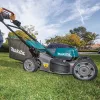 Makita DLM532PT4 vejapjovė Stumiamoji vejapjovė Akumuliatorinė Juoda, Mėlyna