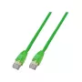 EFB-Elektronik RJ45 Patch Laidas Cat.6 U/UTP LSZH CCA Žalias 3m (K8104GN.3)