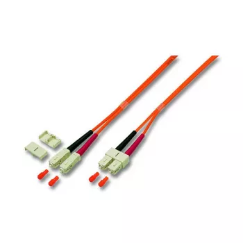 EFB-Elektronik Duplex Jumper SC-SC 50/125µ, OM2, LSZH, oranžinė, 3,0 mm, 3 m