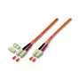EFB-Elektronik Duplex Jumper SC-SC 50/125µ, OM2, LSZH, oranžinė, 3,0 mm, 3 m