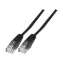EFB-Elektronik modulinis RJ45 (8/4) – RJ45 (8/4) kabelis, liejinis, juodas, 2 m