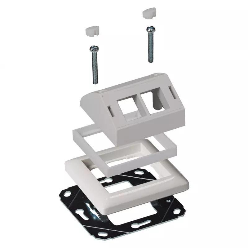 Adapterinis rėmelis EFB Elektronik ET-25092.8, skirtas Gira RAL9003, ET-25092.x ir FTTH-OUTLET-xx