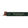 Piepildymo grafitas Faber-Castell 0,5 mm B (2 pakuotės, juoda)