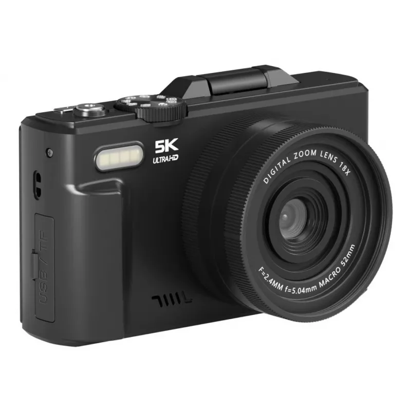 Skaitmeninis fotoaparatas Denver DWC-8475B 16MPIX CMOS Juodas