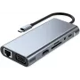 VALUE USB-C dokų stotelė 11-in-1, 4K30 1x(HDMI/VGA/GbE), USB(3xA,1xC,1xC PD) (12.99.1143)