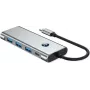 VALUE USB-C dokų stotelė 7-in-1, 4K60 1xHDMI, 3xUSB-A, 1xSD/microSD, 1xC PD (12.99.1144)